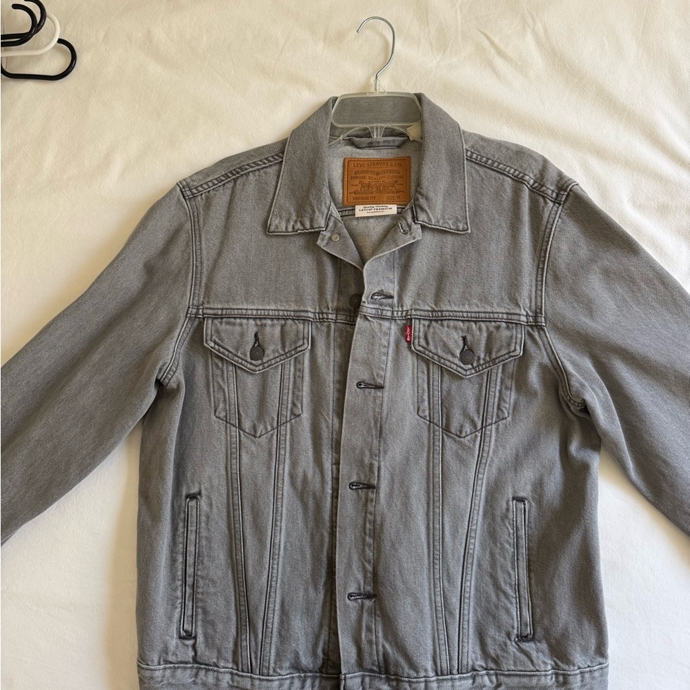 Levis Men’s Vintage Jeans Jacket - Grey